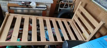 Photo of free Pine bed frame and mattress Hanley (Hanley St1 5jb) #2