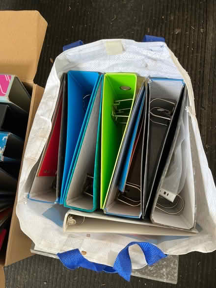 Photo of free Lever arch files (Badingham IP13) #1