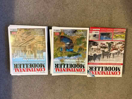 Photo of free Continental Modeller Rail Magazines - 2023-25. Can deliver. (Waterlooville PO8) #1