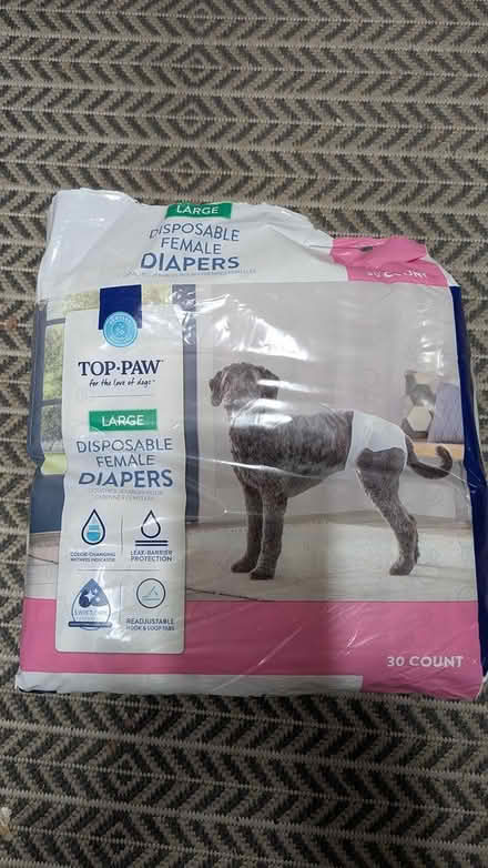 Photo of free Doggie Diapers (Bellevue Bridle Trails area) #1