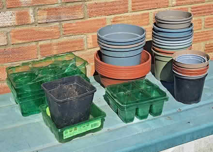 Photo of free Plastic Flower Pots (Ipswich (IP3)) #1