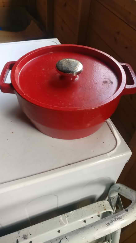 Photo of free Cast Iron Pyrex Casserole Dish (Chingford E4) #1