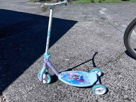 Photo of free Frozen toddler scooter (Olympia high school) #1