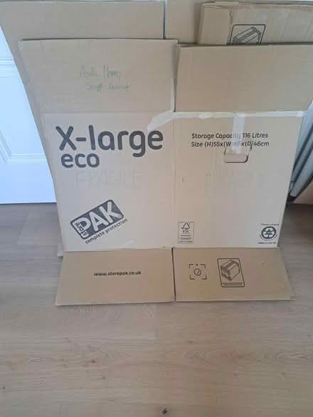 Photo of free Packing cardboard boxes (Firhouse) #2