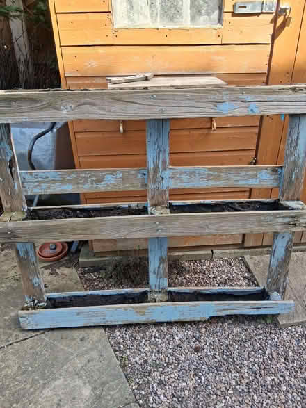 Photo of free Wooden pallet planter (Newtown GL20) #2