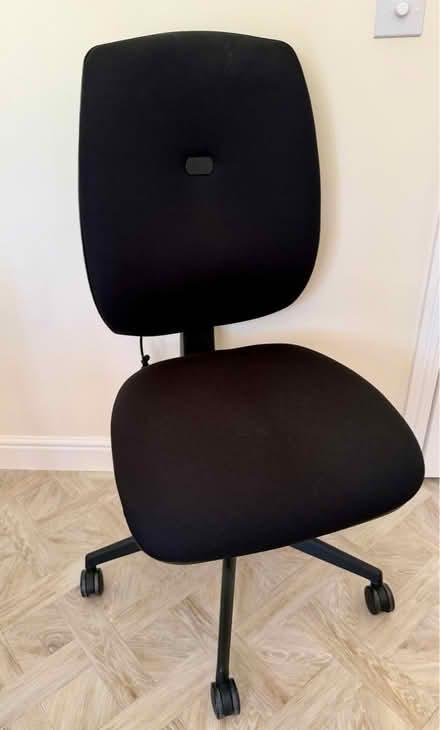Photo of free Posturite Positiv Black adjustable office chair - clean cond (Arborfield Garrison RG2) #1