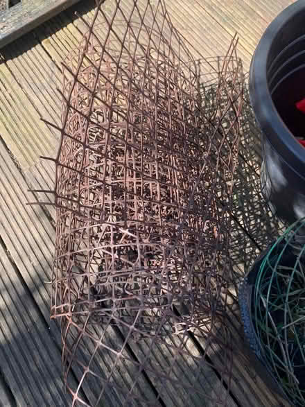 Photo of free Brown plastic fence mesh (Penrith CA11) #1