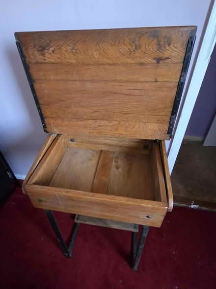 Photo of free Vintage school desk (Summersdale PO19) #3