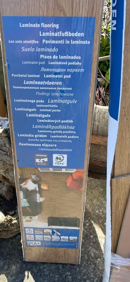 Photo of free Laminate flooring 1 and a half box (Kirkcaldy KY2) #1