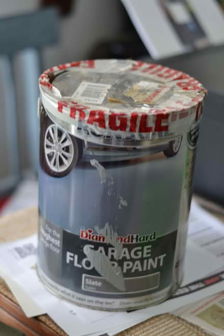 Photo of free Garage floor paint (Portobello EH15) #1