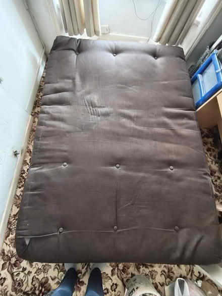 Photo of free Futon bed - metal frame with slats, disassembled (Sparkbrook B11) #2