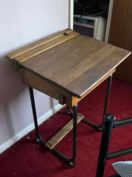 Photo of free Vintage school desk (Summersdale PO19) #1