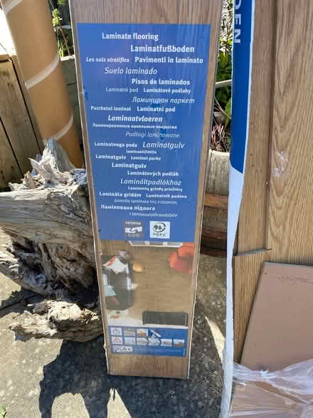 Photo of free Laminate flooring 1 and a half box (Kirkcaldy KY2) #3