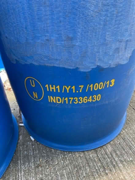 Photo of free Strong plastic barrels (SE10 0FR) #3