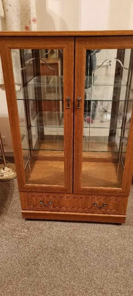 Photo of free Glass cabinet (Portchester PO16) #2