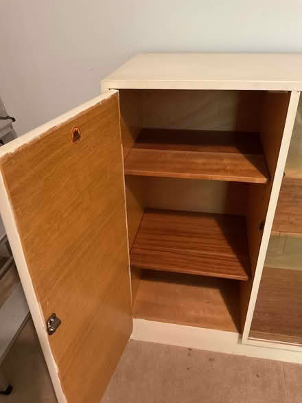 Photo of free Half glass fronted storage cabinet (St. Albans AL1) #2