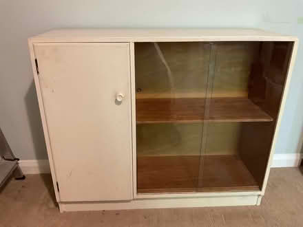 Photo of free Half glass fronted storage cabinet (St. Albans AL1) #1