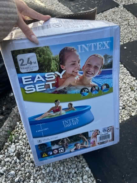 Photo of free Intex Swimming Pool and Cover (CR7 7EN) #1