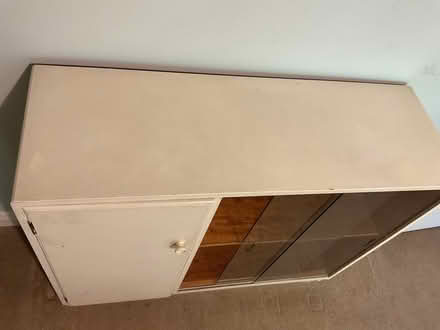 Photo of free Half glass fronted storage cabinet (St. Albans AL1) #4