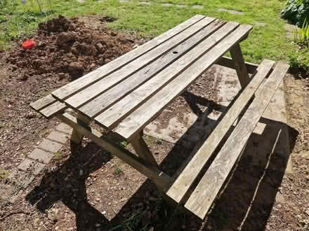 Photo of free Wooden picnic bench (Blackhorse BS16) #1