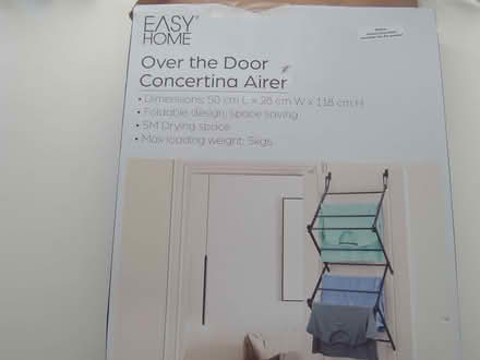 Photo of free over door concertina airer (Durrington BN13) #1