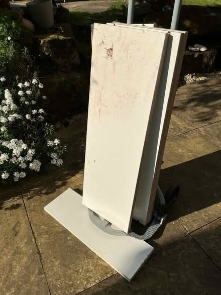 Photo of free Boards for shelving etc-white melamine (Birley Edge S6) #1