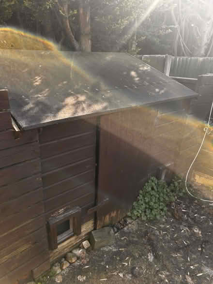 Photo of free Large dbl dog kennel (Preston PR2) #3