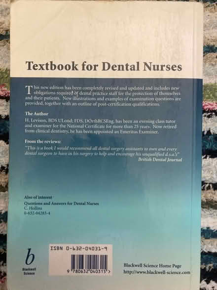 Photo of free Textbook for Dental Nurses (Hornsey N8) #2