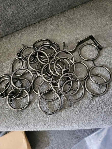 Photo of free Curtain rings 30+ (Barming, Maidstone ME16) #1