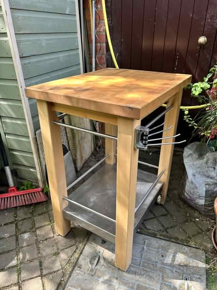Photo of free Chopping block trolley (Long Melford CO10) #2