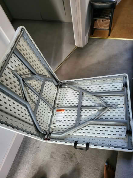 Photo of free 5ft folding display table (Barming, Maidstone ME16) #1