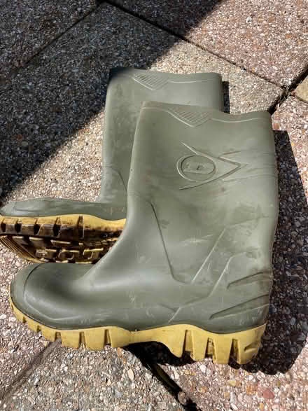 Photo of free Dunlop size 43wellington boots (Reading West RG1) #1