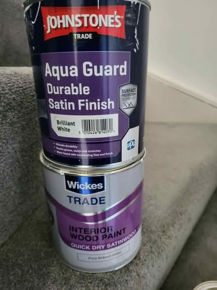 Photo of free 1lt full cans of paint (Barming, Maidstone ME16) #1