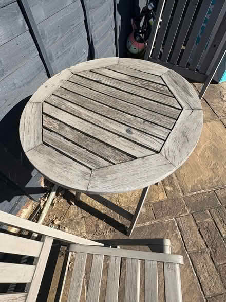 Photo of free Garden bistro set (Teddington TW11) #3