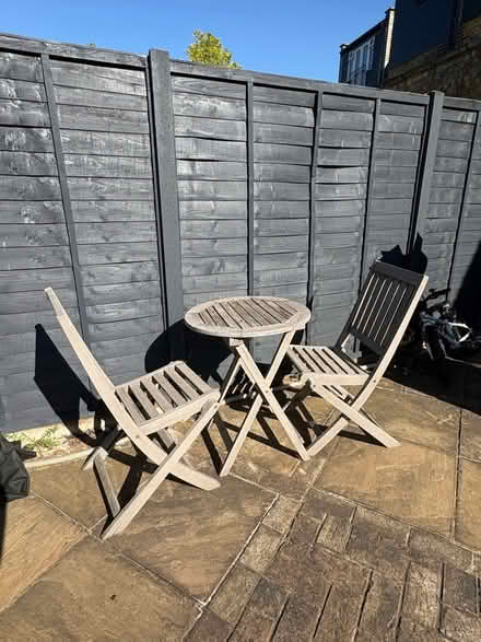 Photo of free Garden bistro set (Teddington TW11) #1
