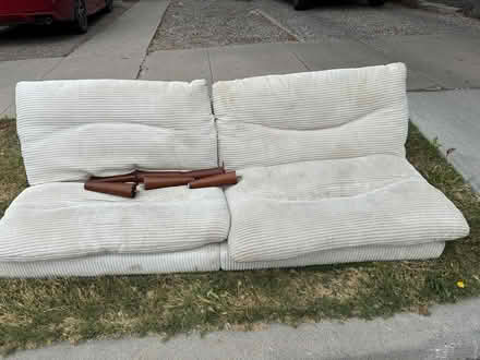 Photo of free adjustable love seat (UNM area) #1