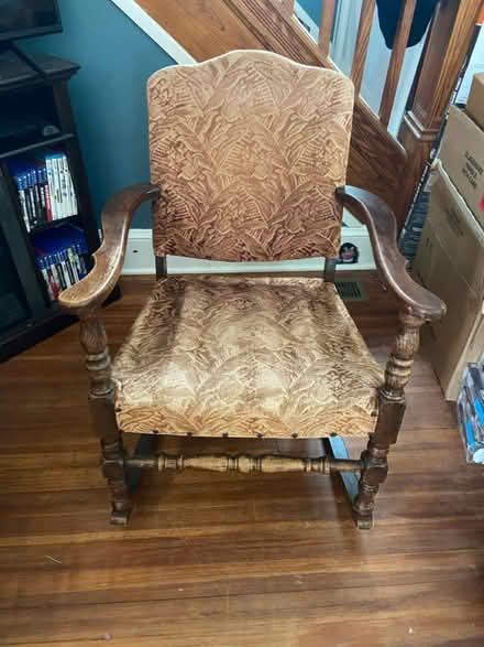Photo of free Antique rocking chair (Catonsville) #1