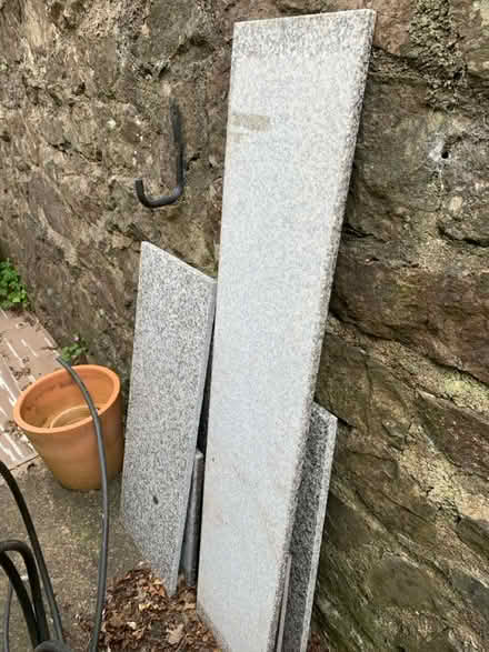 Photo of free Silver grey granite worktop slabs (Malvern WR14) #1