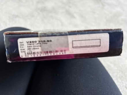 Photo of free Internal Letter Plate Chrome (TW16) #2