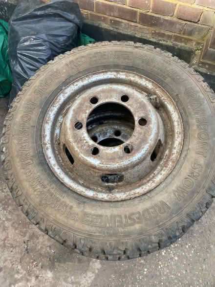 Photo of free Old Ford Transit van wheels (SW2 - Brixton) #2