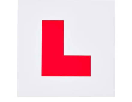 Photo of L plate - magnetic (Hazlemere HP15) #1