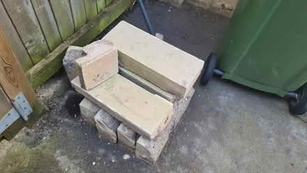 Photo of free Bath stone faced blocks (Weston Park BA1) #1