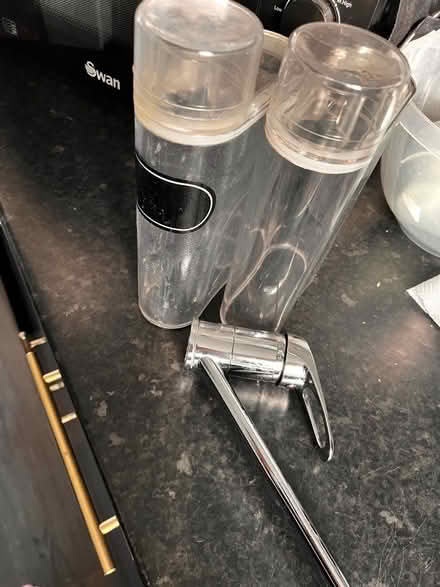 Photo of free Kitchen tap and pod storage containers (Goldington MK41) #2