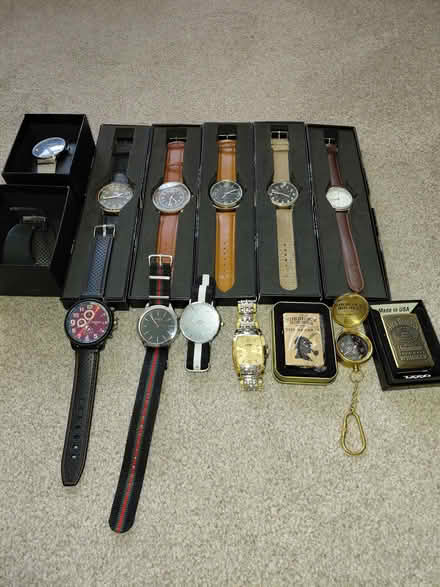 Photo of free Mens watches & lighters (Shenley Fields B31) #1