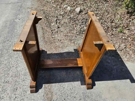 Photo of free Dining room table with leaf inside (Near the experimental farm) #2