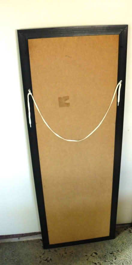 Photo of free Blue Floral Framed Mirror (Woodside WD25) #3
