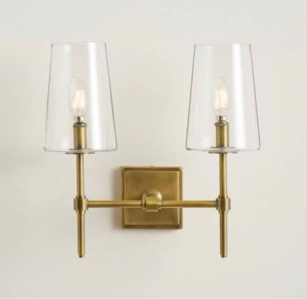 Photo of free Brass Wall Light unused (Emlyn Road W12) #1