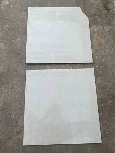 Photo of free 2 x large porcelain tiles (SW2 - Brixton) #1
