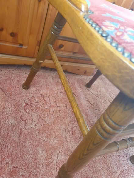 Photo of free 2 Wooden Dining Chairs (Woodside WD25) #3