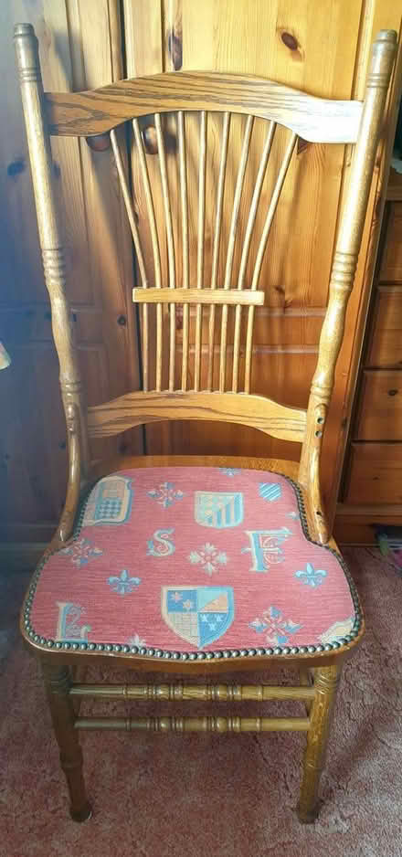 Photo of free 2 Wooden Dining Chairs (Woodside WD25) #1